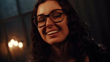 Japanese Vampire Babe Big Tits Rikako Dominated by Nerdy Leana Lesbian