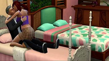 young woman loses virginity in private room encounter