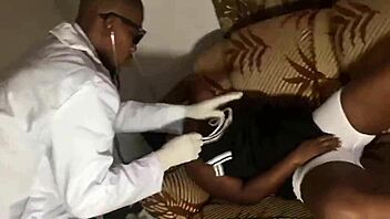 Hey i seduced the hot doctor and fucked him at my husband's place