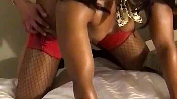 Big Black Cock Preps for Japanese Ass Fuck