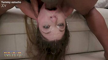 Hey slutty milf Alice Maze ready for triple penetration from four big cocks?