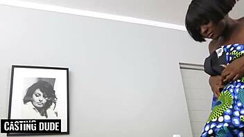 cute ghanian college ebony coed teases then gets dominated hardcore fucked rough by bbc