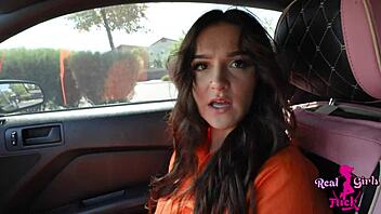 I bail Serena Sterling out and fuck her tight pussy hard