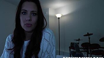 Exhibitionist Petite Milf Jessica Ryan Caught Flashing Big Tits by Tyler Cruise
