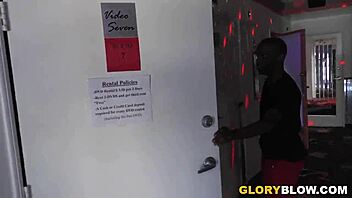 oh god jasmine jae my busty ass gets wrecked by that huge bbc at the gloryhole