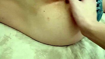 naughty milf's tight ass craves first-time fingering explosion