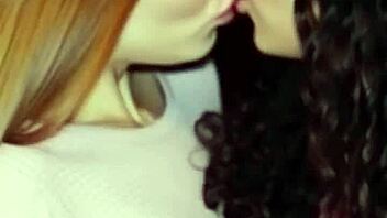 Katherine and megan's hot french lesbian kisses 😘👅