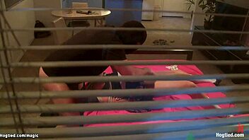 Bound College Babe's Raw Passion Explodes