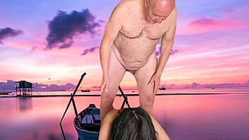 Agarabas and Olpr heat up with wet pussy teasing and monster cock striptease preview