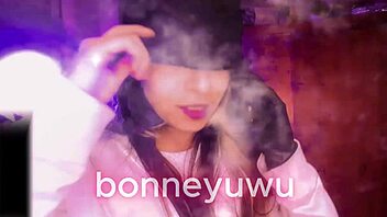 Petite pigtail bartender bonney sucks dildo in miniskirt for cash toys solo