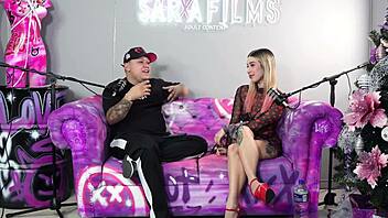 pornstar horny interview orgasms sara films katty blake dildo
