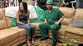 raven rogue sucks aria nicole's feet in dirty massage