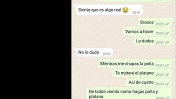 Mi Novia Calienta Parte 4 Banana Tease!