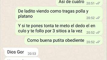 Mi Novia Calienta Parte 4 Banana Tease!