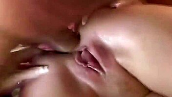 whore takes boyfriend's anal creampie ass to mouth deepthroat