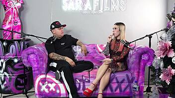pornstar horny interview orgasms sara films katty blake dildo