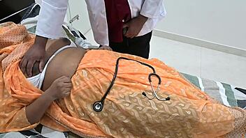 doctor satisfies his urges using willing hospital patient intimately