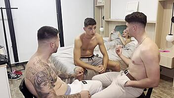 clarii quinn's wild gangbang with bbc bros anal dp frenzy 🔥🍆