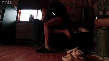 latina wife cheats bound on hidden cam lover creampies her tight anus