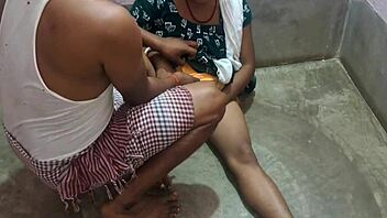 Tight pussy stretched in dirty anal pounding