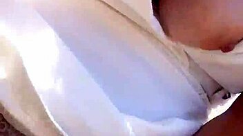 marilyn monroe lookalike milf masturbates outdoors with dildo smoking big tits orgasm 🌿💋