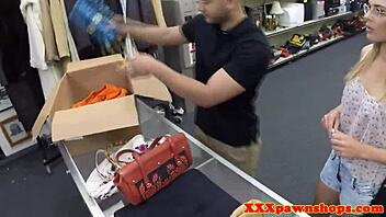 Pawning Leads to Ballsucking Amateur's Wild Doggystyle Session