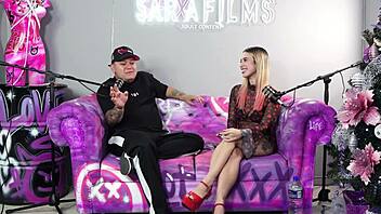 pornstar horny interview orgasms sara films katty blake dildo