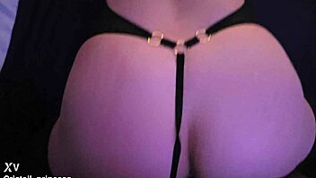 Blonde Slut Twists Big Ass in Doggy Latex Stockings!