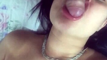 Big Tits Latina Sucks Thick Cock While Tits Bounce