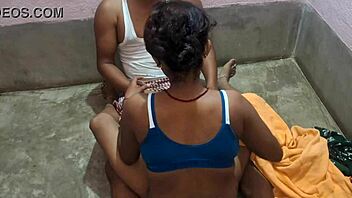 Tight pussy stretched in dirty anal pounding