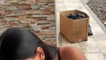 colombian scort sucks cock public for cash