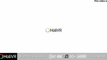 holivr teen rides cowgirl for creampie squirt orgasm in pussy at cvs reality