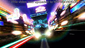 hatsune miku and megurine luka shake big tits in sexy world end dancehall 💃🍑🔥