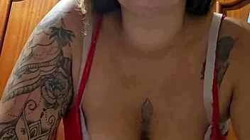 Naughty redhead wife videos wet pussy for lover