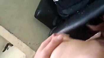 juicy latina teen's big natural tits bounce in homemade doggystyle