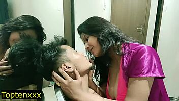 WOW! Beautiful Office Lady's First Wild Date Sex With Horny College Stud At Work!
