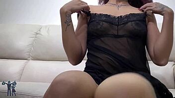Vinicius Craves My Brazilian Milf Pussy, Getting Him Ready