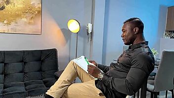 Thrilled sexologist surrenders to passionate threesome ecstasy with eager husbands