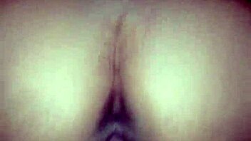 slow riding boyfriend's cock builds massive orgasm