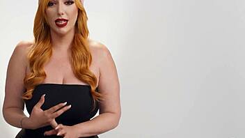 Redhead Milf Pornstar Masturbates Hard After Playboy Interview