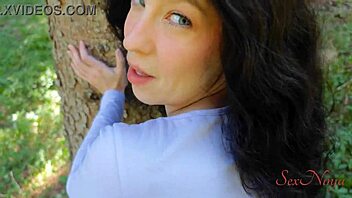 curvy milf influencer bends over for big cock doggystyle creampie lost in forest roleplay