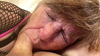 granny carmen angel deepthroats gilf cocksucker pov closeup