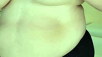 uhm thick busty granny wife strips naked showing hairy pussy