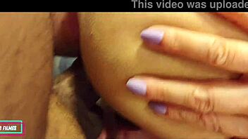 young curvy latina milf grinds big ass on black cock
