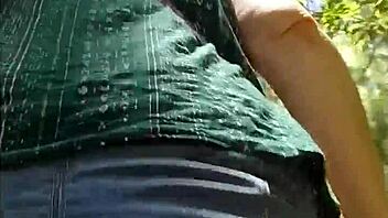 Mature BBW Sucks Huge Cock Deep in Sexy Forest Nature Adventure!