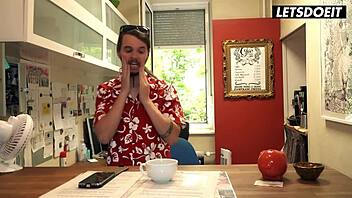 hey receptionist wanna fuck my tight pussy daphne klyde moans