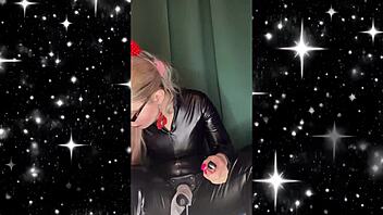 sissy bitch learns total obedience through femdom tears lipstick and jerk off instructions transformation