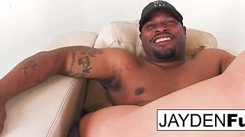 Jayden Jaymes craves hardcore interracial black cock pounding
