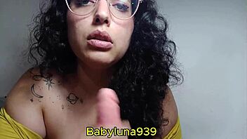 curvy tattooed latina milf joi guides your perfect jerk off with big nipples slap spanking