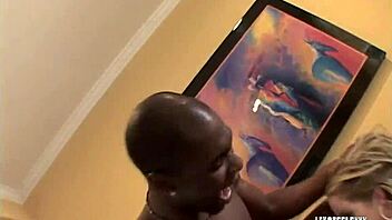 Snow bunny Haley Scott double penetrated by monster black cocks facial